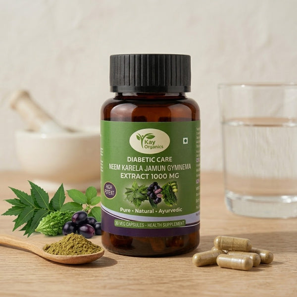 NEEM KARELA JAMUN GYMNEMA EXTRACT CAPSULE