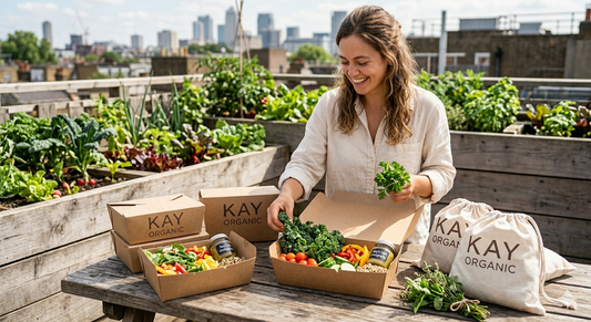 Harvesting Freshness: The KAY ORGANIC Table-to-Box Journey