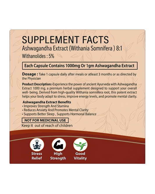 ASHWAGANDHA EXTRACT CAPSULE