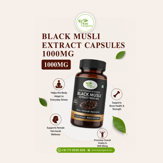 BLACK MUSLI EXTRACT CAPSULE