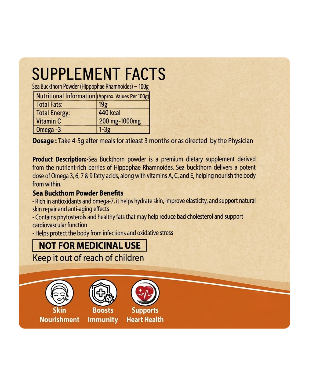 SEA  BUCKTHORN POWDER